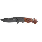 Coltello alluminio legno