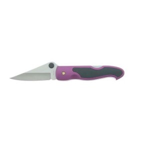 Coltello manico viola