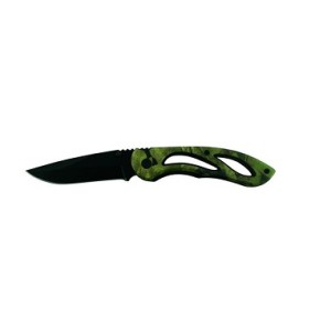 Coltello mimetico forato