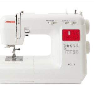 janome hd 718 front